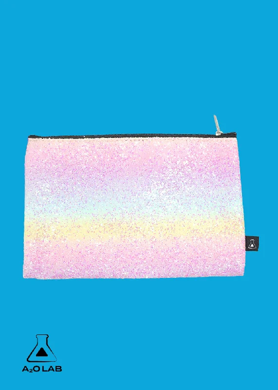 a2o Lab Makeup Pouch - Pink Glitter