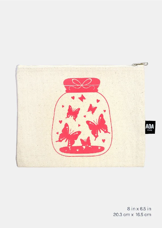 AOA Canvas Bag - Butterfly Jar