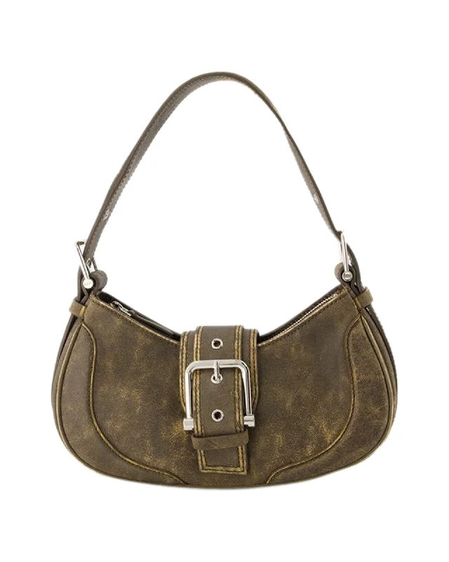 Brocle Hobo Bag - Osoi - Leather - Brown