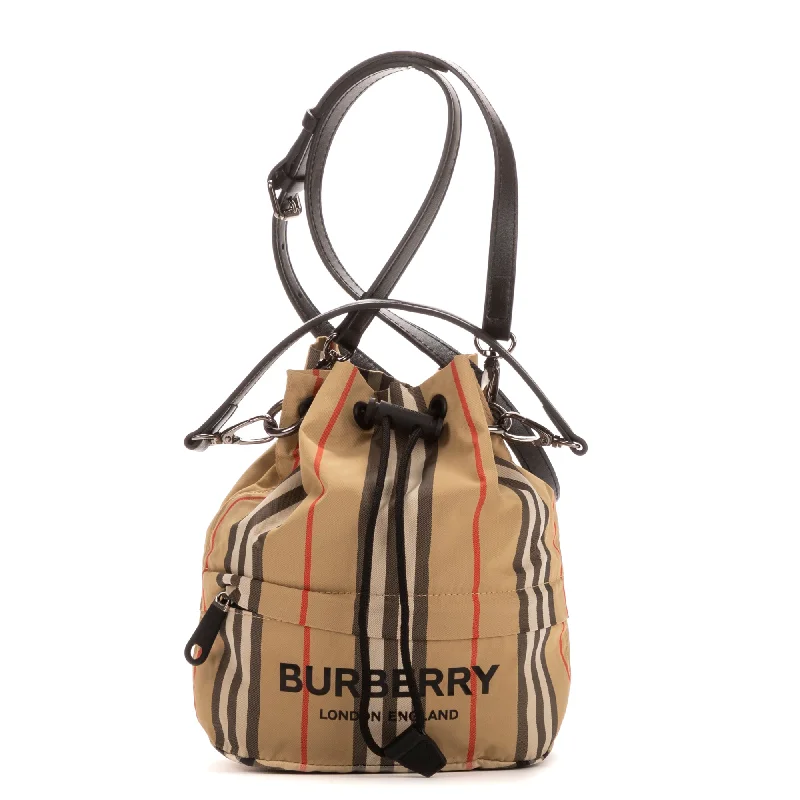 Women's Drawstring Bucket Bag in Mustard Yellow with Pockets for PracticalityBucket Small