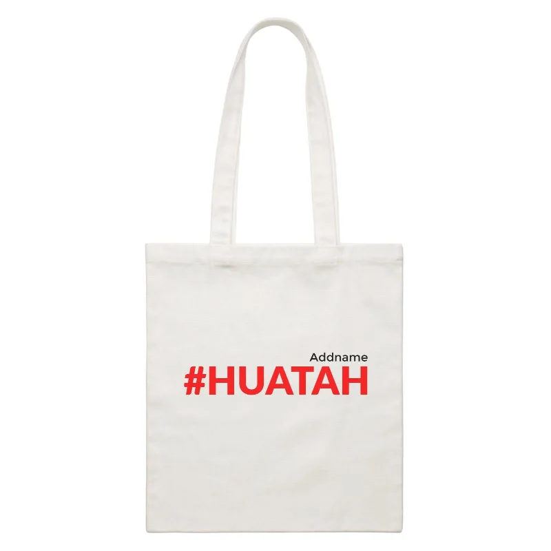 Chinese New Year Hashtag Huatah Accessories Canvas Bag