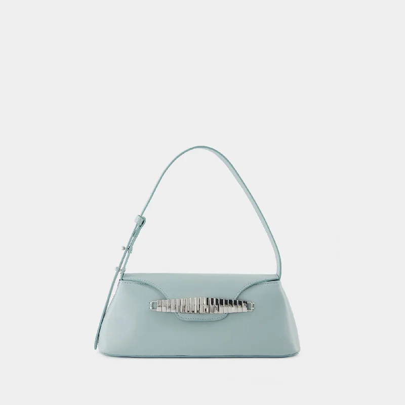 Eva Hobo Bag - Elleme - Turquoise - Leather