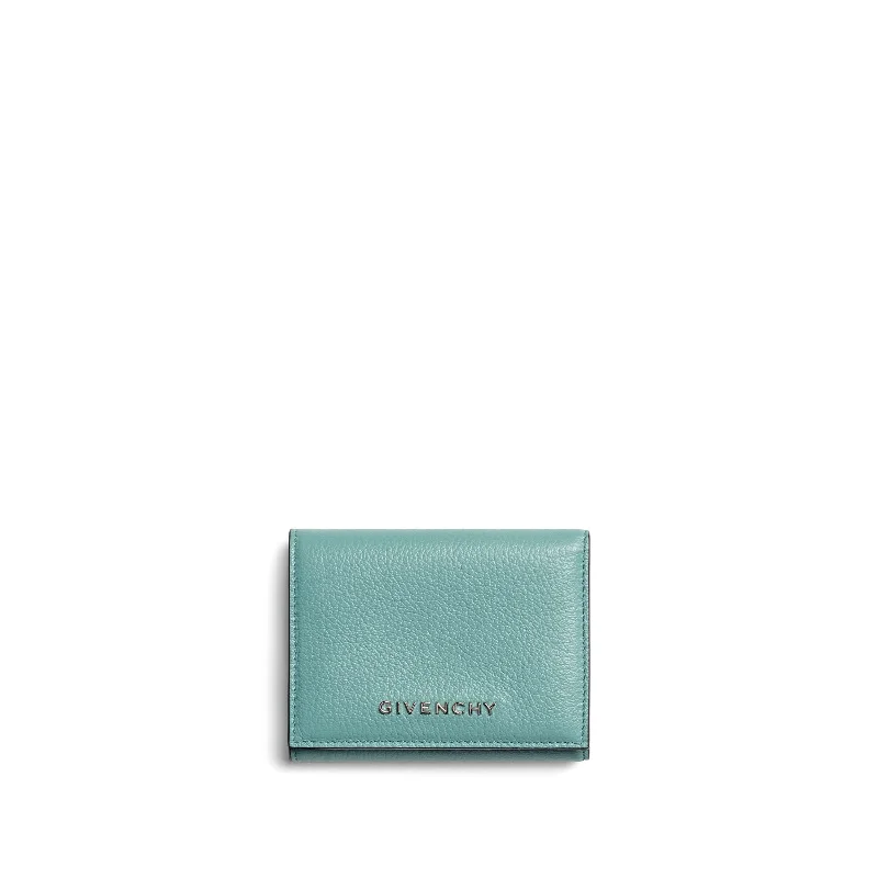 Pandora 3 Fold Wallet in Aqua