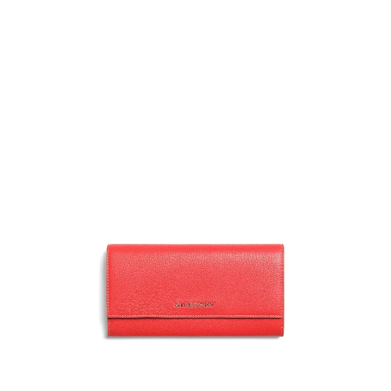 Pandora Flap Wallet in Red