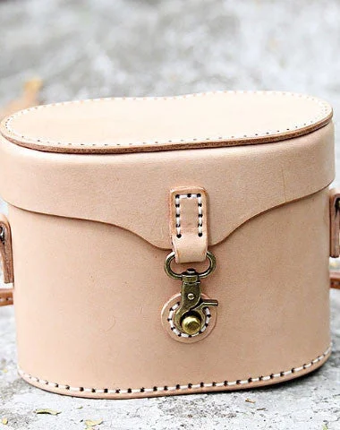 Women's Crossbody Bag with Chain Strap in Gold for a Glamorous TouchHandmade bucket purse leather crossbody bag purse shoulder bag for women