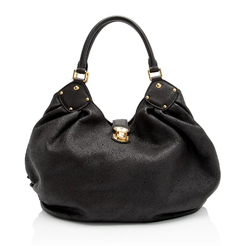 Louis Vuitton Mahina Leather L Hobo