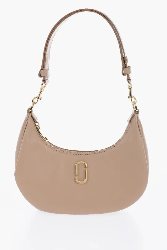 Marc Jacobs Leather Hobo Bag With Chain