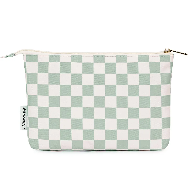 Mint Green Checkerboard