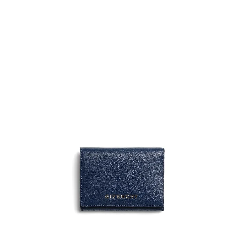 Pandora 3 Fold Wallet in Navy Blue