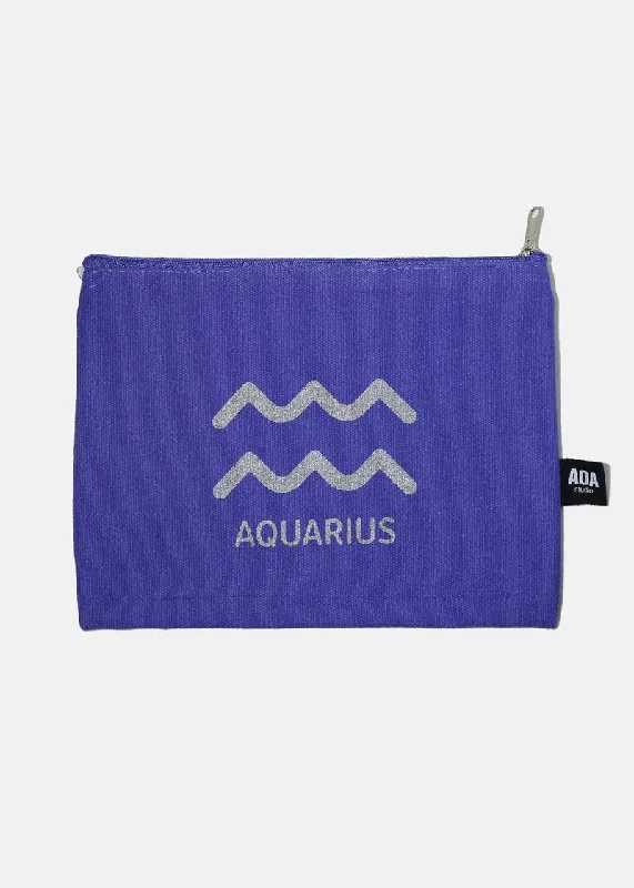 AOA Canvas Bag - Aquarius Zodiac