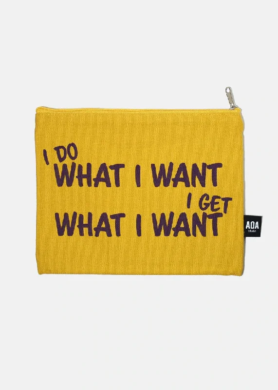 AOA Canvas Bag - What I Want