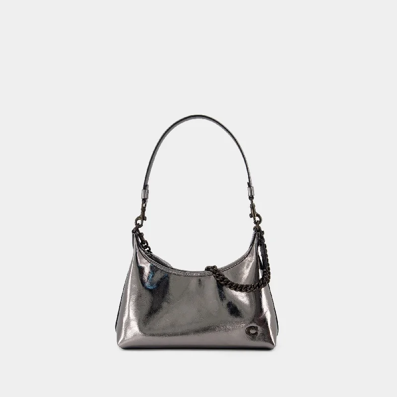 Juliet 25 Shoulder Bag - Coach - Leather - Grey