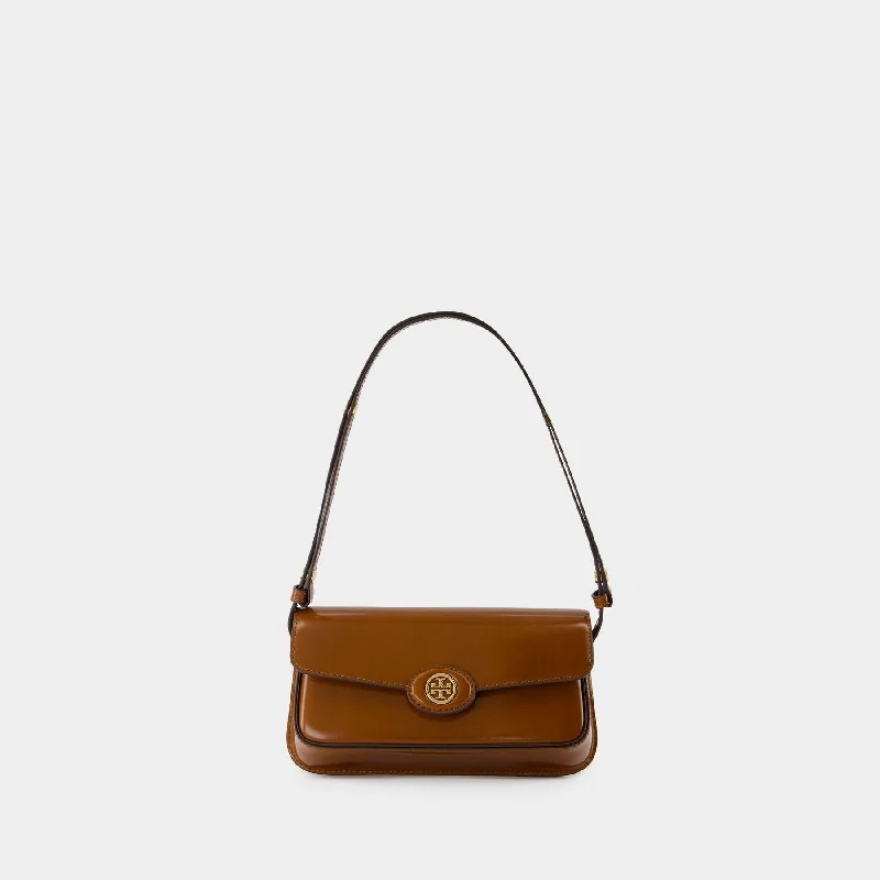 Robinson Shoulder Bag - Tory Burch - Leather - Brown