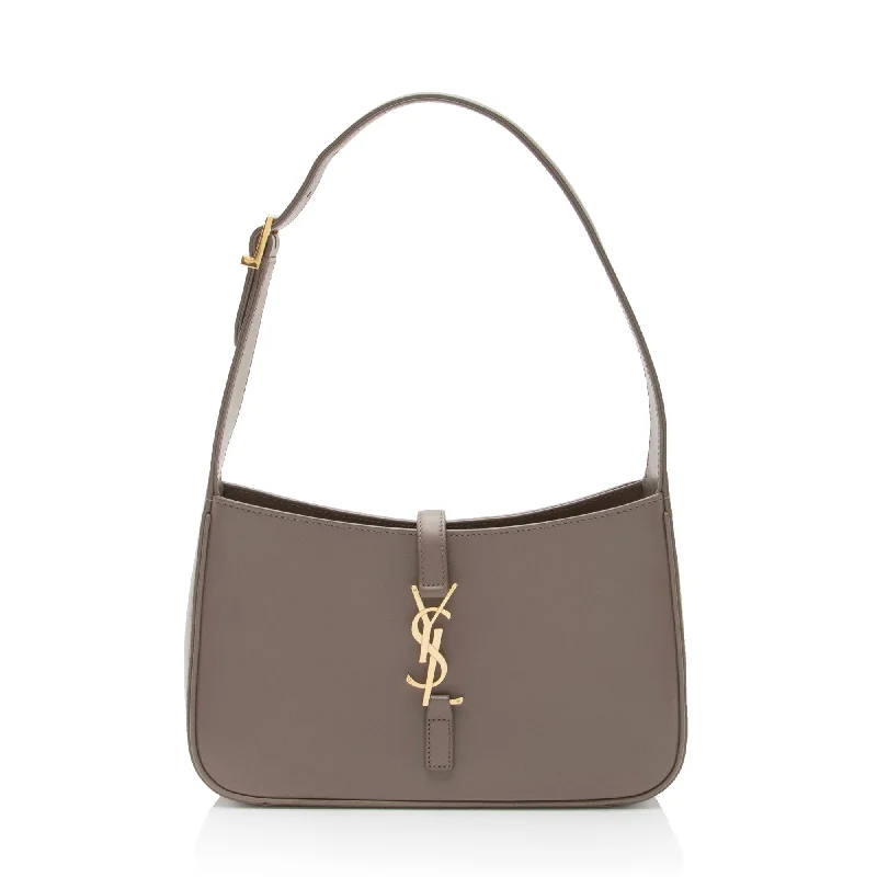 Saint Laurent Smooth Calfskin Monogram Le 5 A 7 Hobo