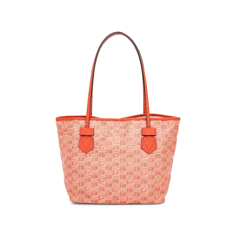 Women's Tote Bag with Zipper Closure in Red for Secure StorageSaint Tropez Tote Bag SM in Orange