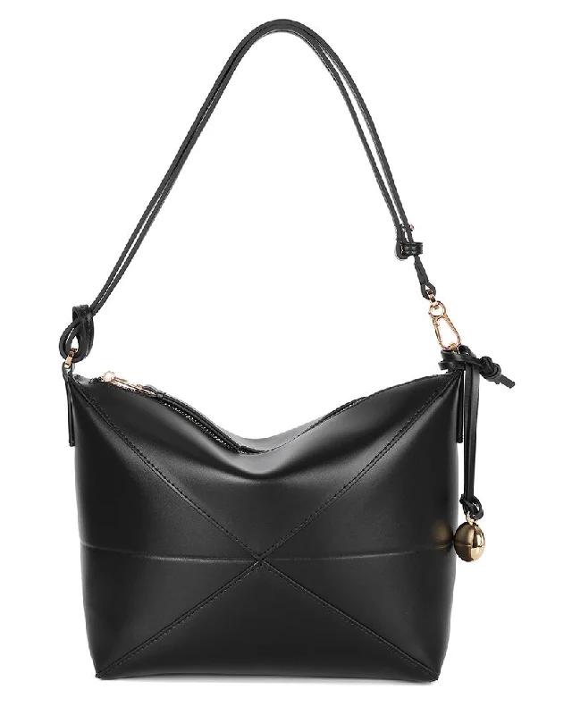 Tiffany & Fred Paris Smooth Leather Hobo Bag