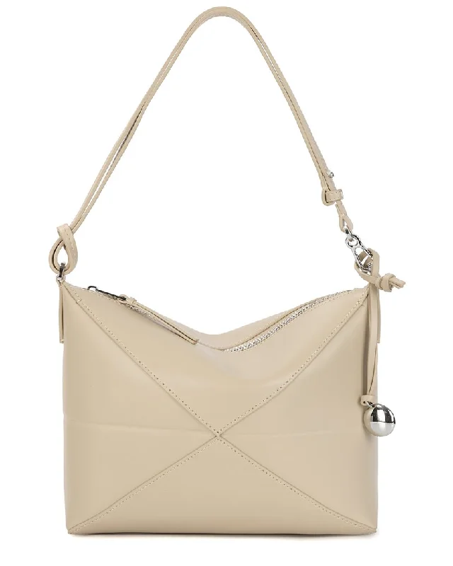 Tiffany & Fred Paris Smooth Leather Hobo Bag