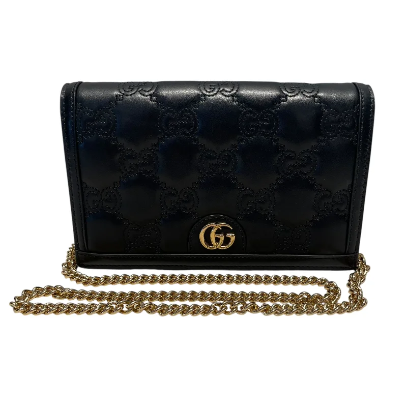 GUCCI/Clutch Bag/GG MATELASSE CHAIN WALLET