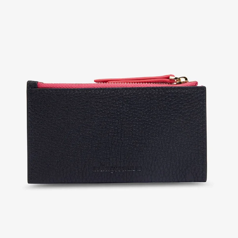 Arlington Milne || Compact Wallet - Navy Pebble