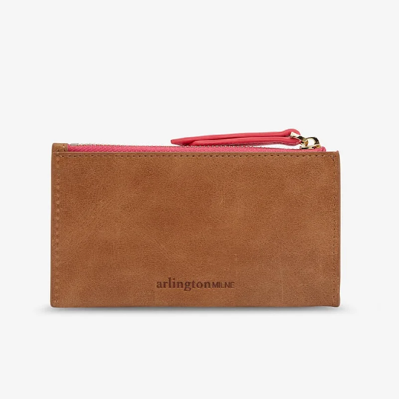 Arlington Milne || Compact Wallet - Vintage Tan