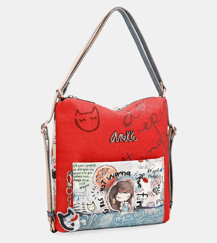 Fun & Music Convertible Fun & Music Shoulder bag to backpack