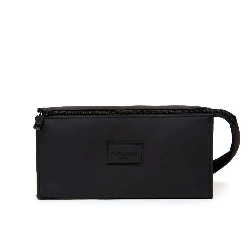 Unisex Flat Lay Box Bag - Black