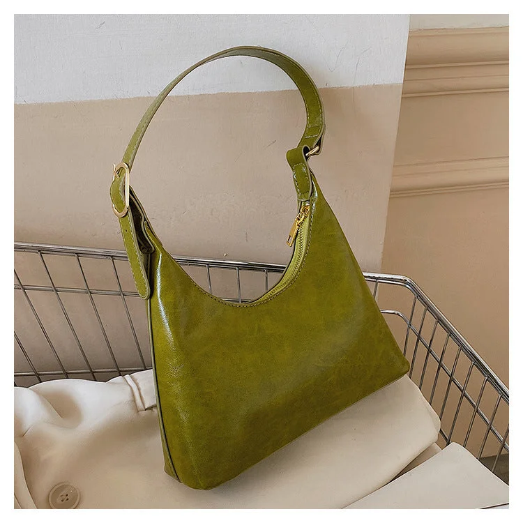 Women's Shoulder Underarm Bag Women's Retro Small Bag 2022 Bags Women PU Ladies Handbags