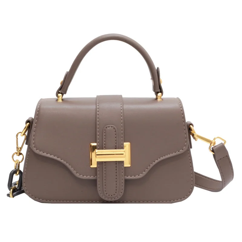 Women's Winter 2023 New Small Square Bag Simple  Single Shoulder women's messenger Cross-Body Bag