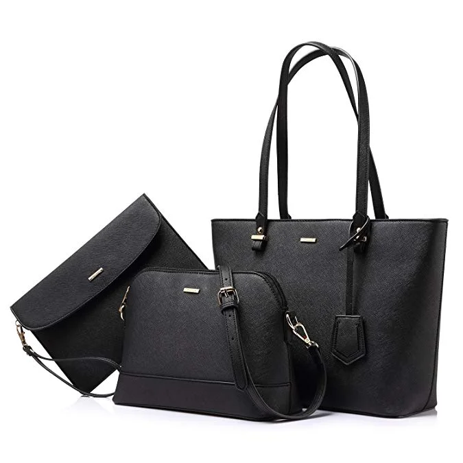 Lovevook Hot Selling Women's Purse Handbags Set for Women Office Hand Bags Ladies